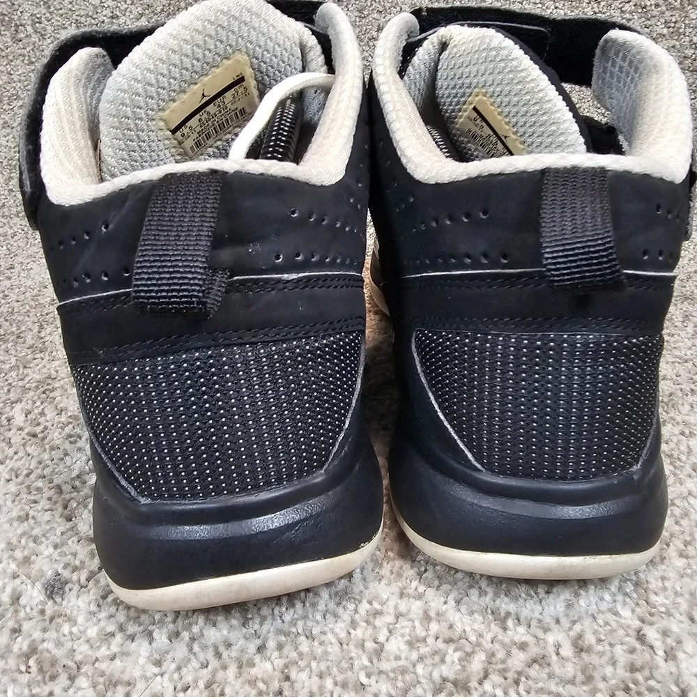 Nike Jordan Flight SC-1 Jumpman Black White Shoes Mens Size 9.5 454043-010